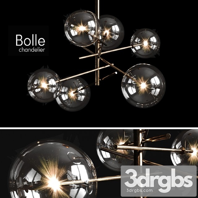 Chandelier Gallotti Radice Bolle 6 Lights 3dsmax Download