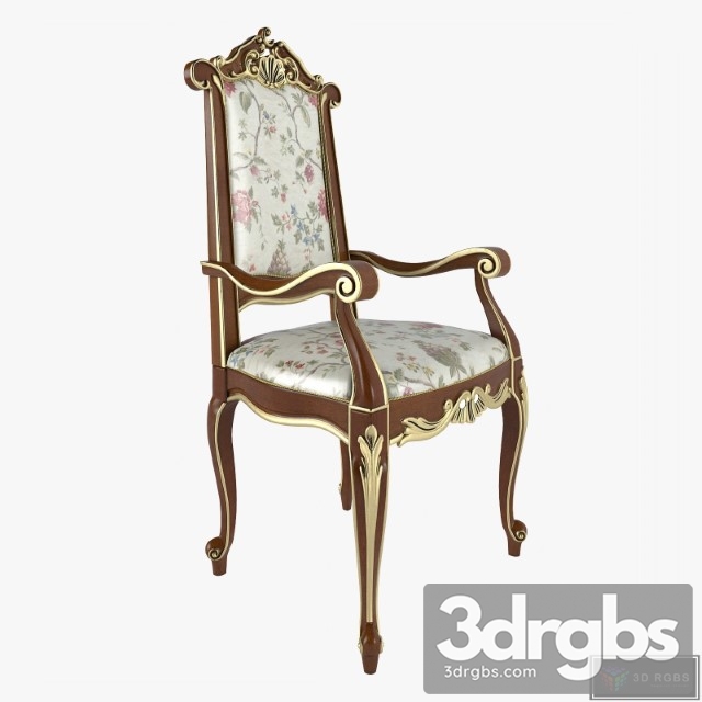 Modenese Gastone 12502 Chair 3dsmax Download - thumbnail 1
