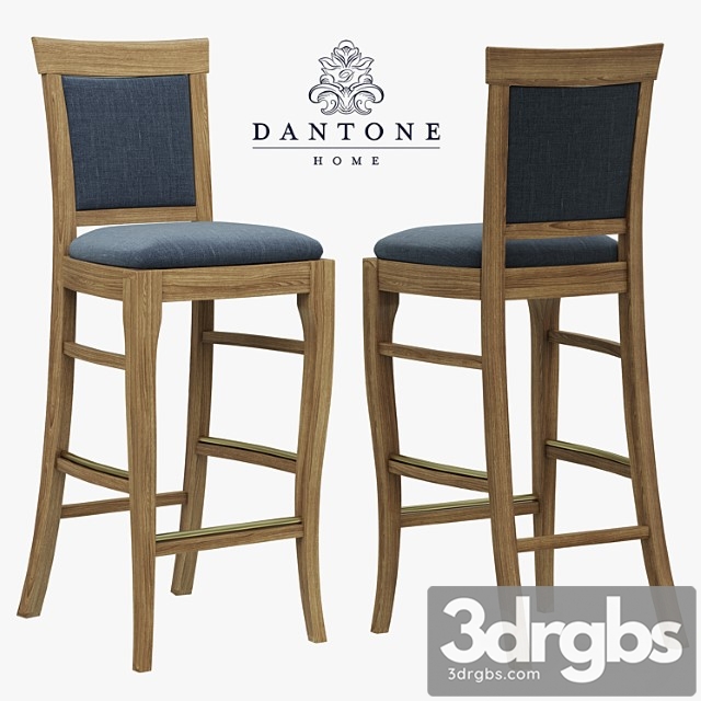 Dantone home coventry bar chair 2 3dsmax Download - thumbnail 1