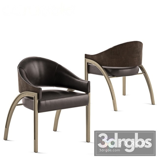 Caracole Modern Artisans Architects Accent Chair 3dsmax Download - thumbnail 1