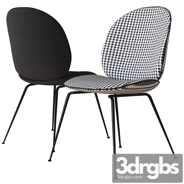 Gubi Beetle Dining Chair 3dsmax Download - thumbnail 1