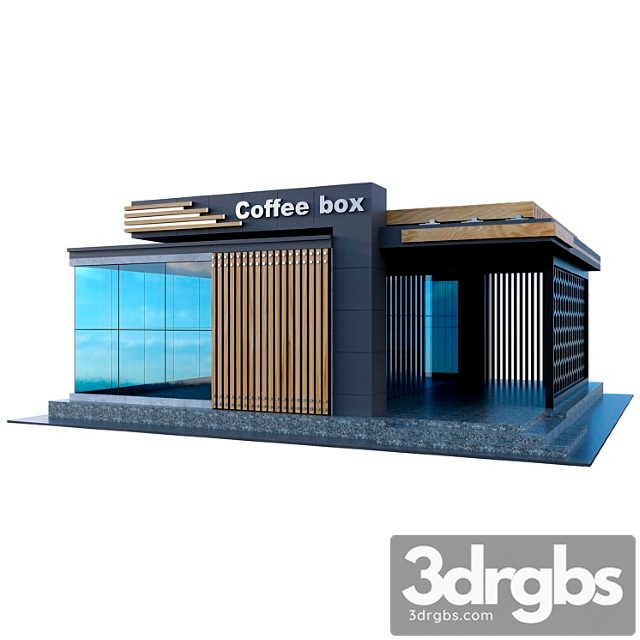 Coffee Box 3dsmax Download - thumbnail 1