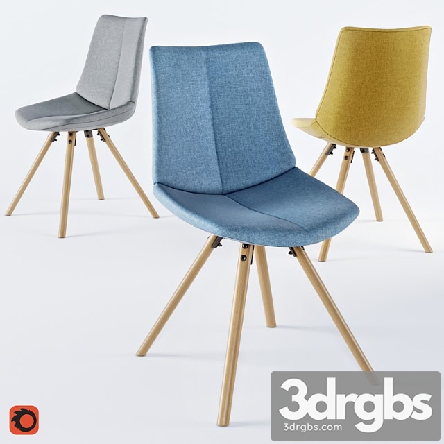 Easy chair la redoute asting 2 3dsmax Download - thumbnail 1