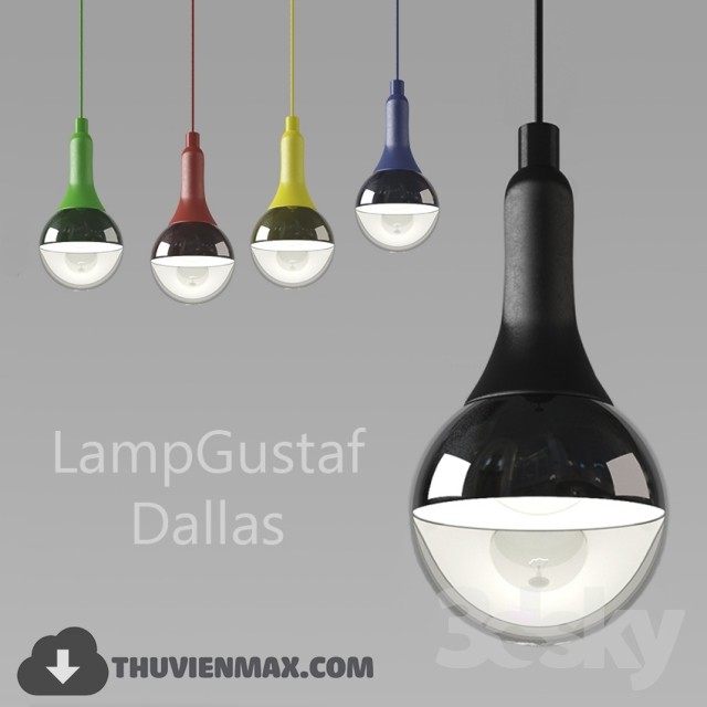 LampGustaf Dallas 3DS Max - thumbnail 3