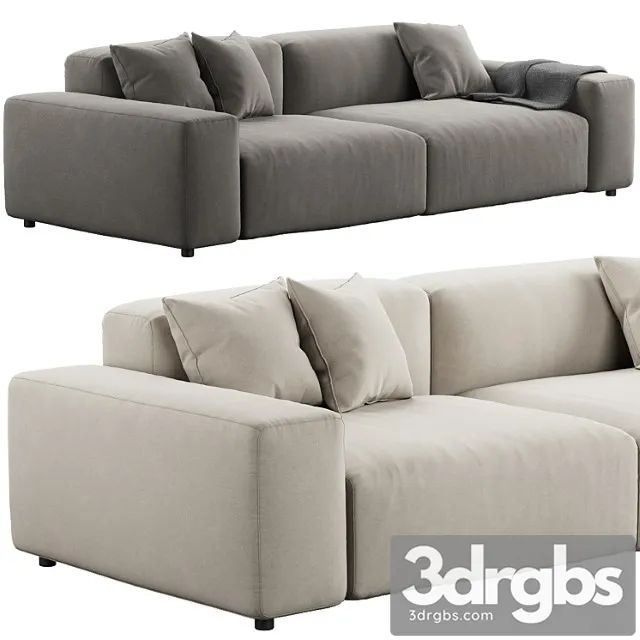 006 cloud sofa modular 2 seat by prostoria