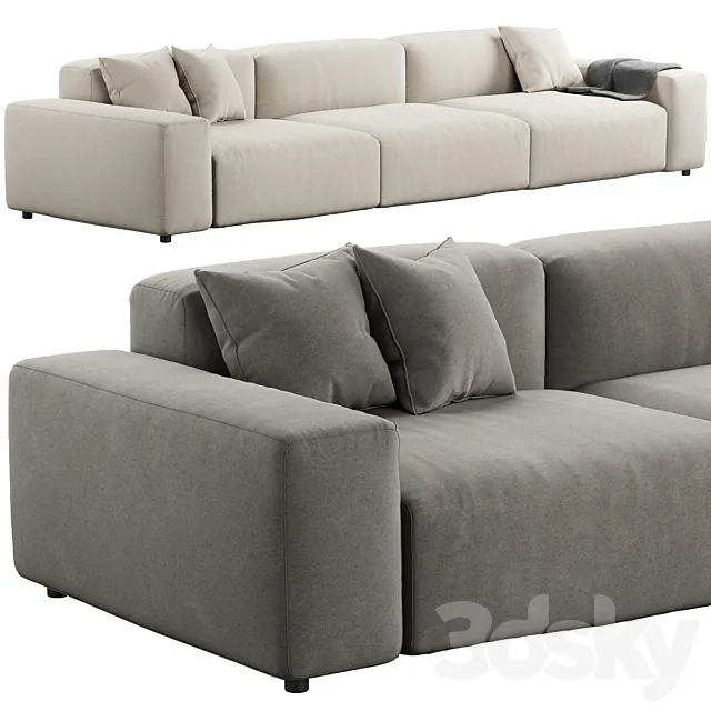 007 Cloud Sofa modular 3 seat by Prostoria 3DSMax File