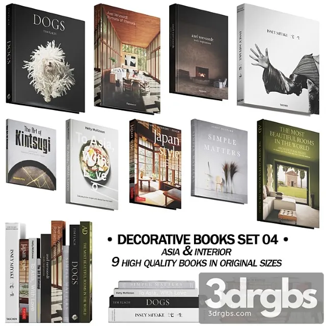 037 Decorative set 04 asia & interior 00 3dsmax Download