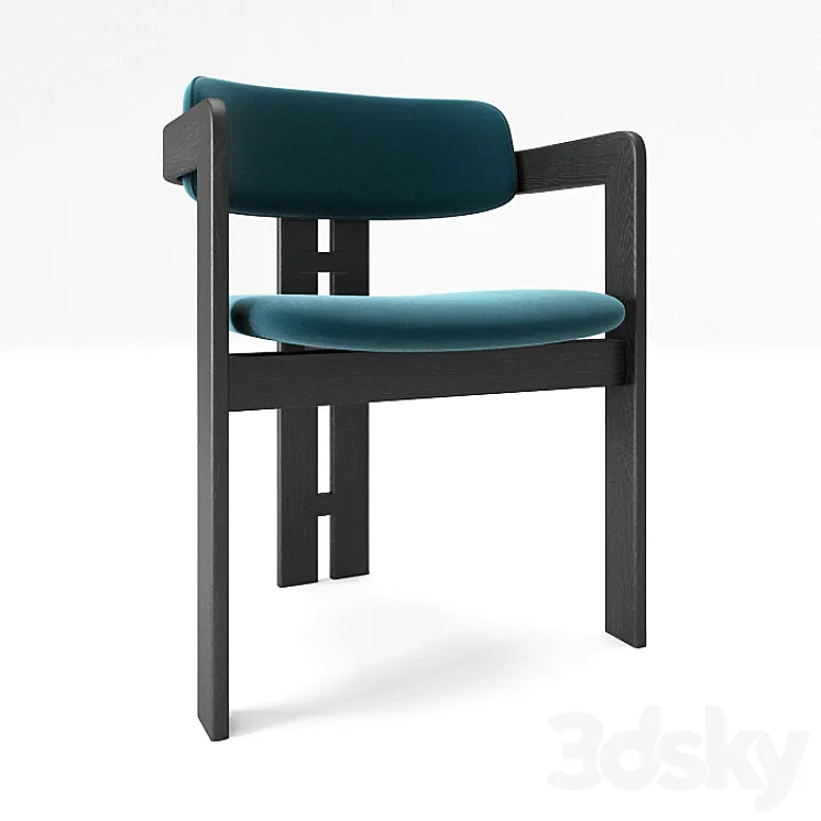 0414 Armchair Gallotti & Radice 3DS Max