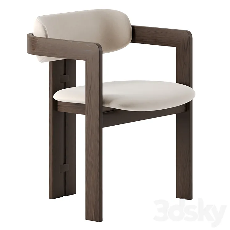 0414 chair by Gallotti & Radice 3DS Max