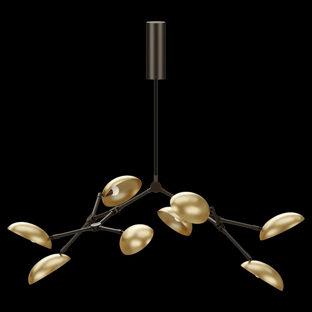 101 Copenhagen – Chandelier Drop Mini – Brass 3ds Max