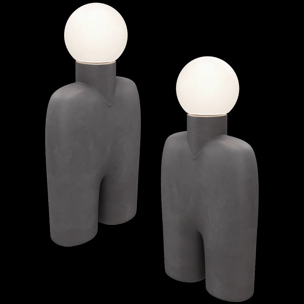 101 Copenhagen – Cobra Table Lamp – Dark Grey 3ds Max