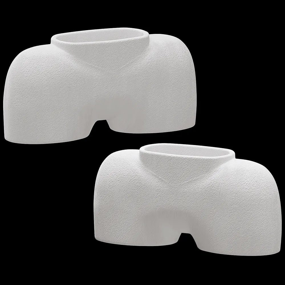 101 Copenhagen – Cobra Vase Fat Medio – Bubble White 3ds Max