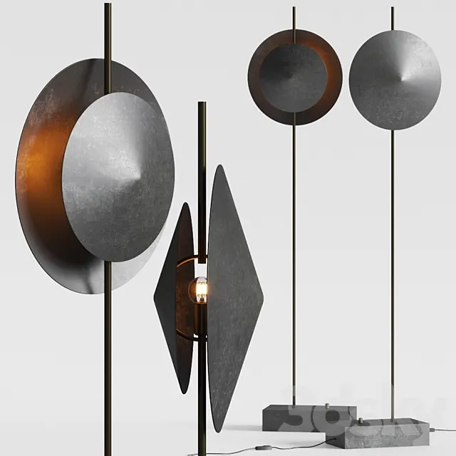 101 Copenhagen Dawn Floor Lamp 3ds Max
