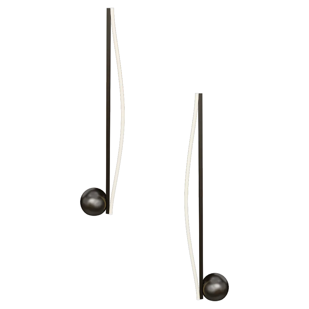 101 Copenhagen – Floor Lamp Bow 3ds Max