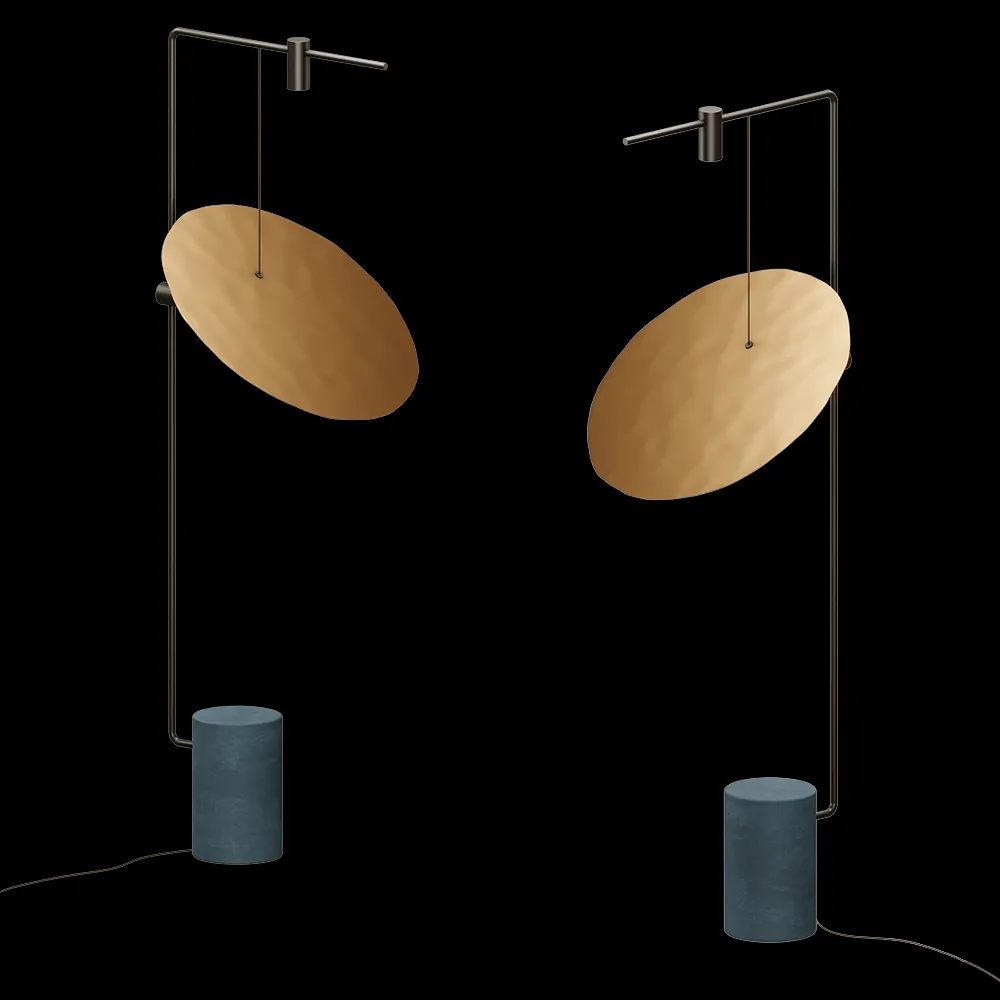 101 Copenhagen – Floor Lamp The Moon 3ds Max