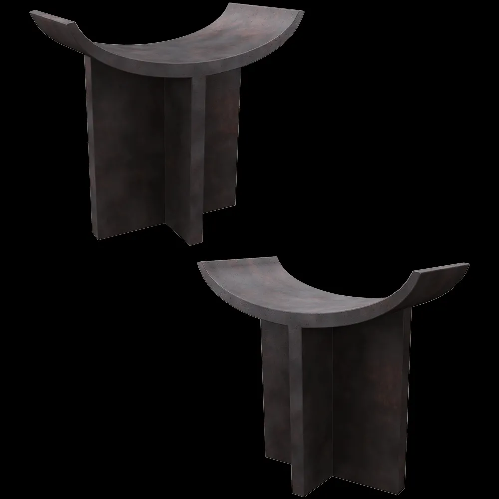 101 Copenhagen – Stool – Coffee Brutus 3ds Max