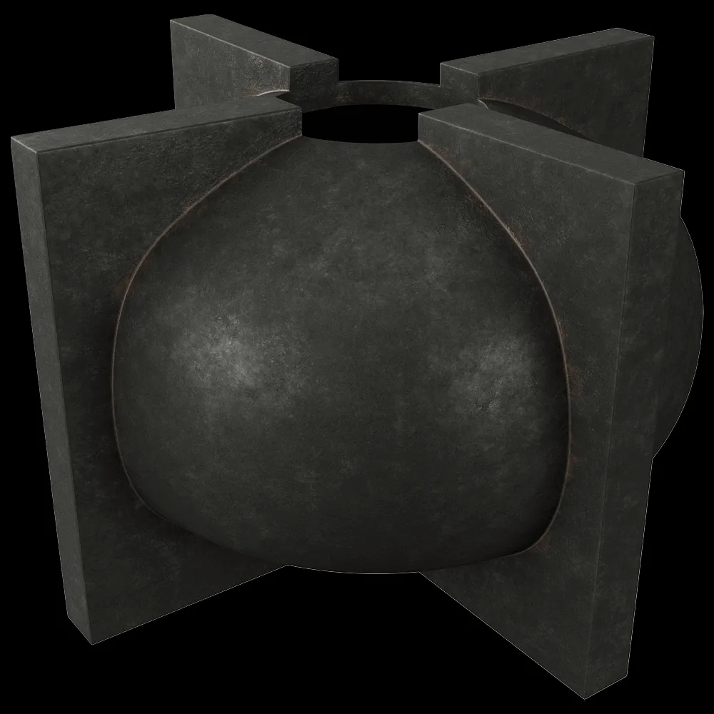 101 Copenhagen – Vase Kyoto big – coffee 3ds Max