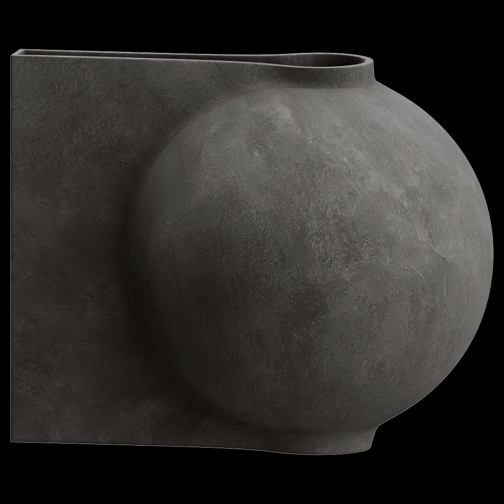101 Copenhagen – Vase Offset Big – Coffee 3ds Max