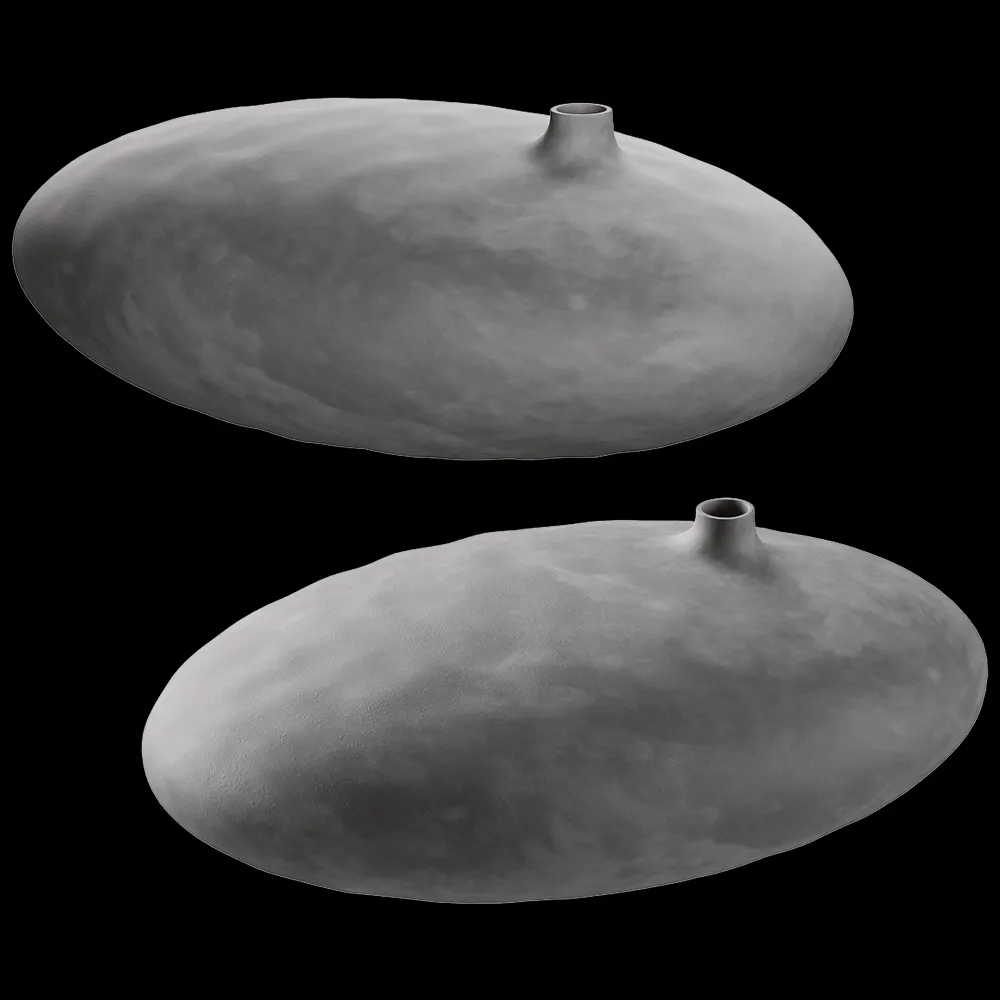 101 Copenhagen – Vase Submarine Fat – Dark grey 3ds Max