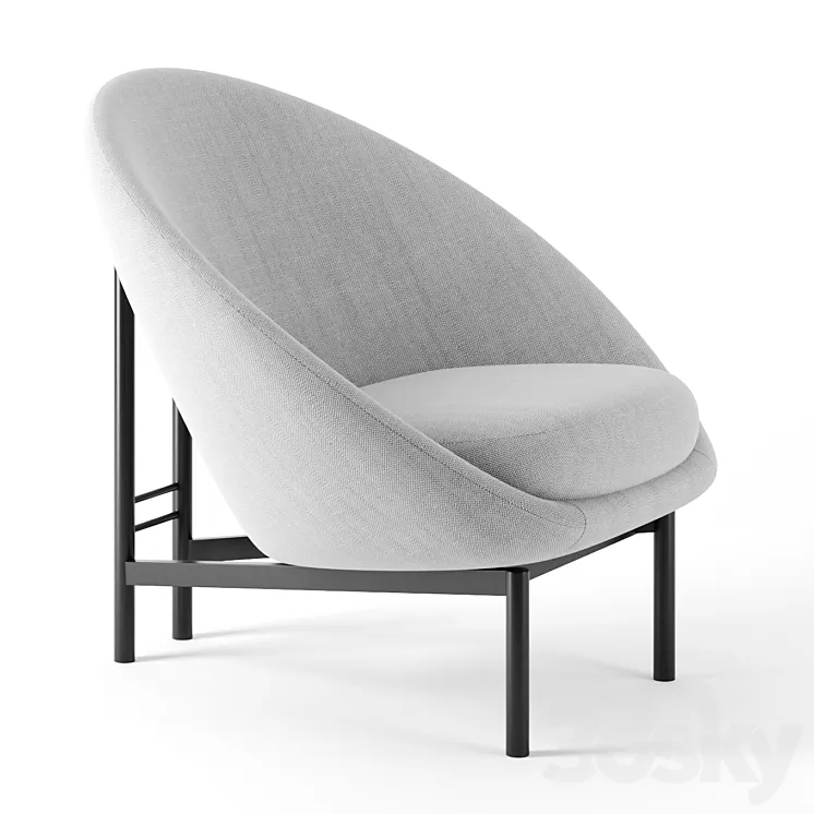115 Armchair by Theo Ruth 3DS Max