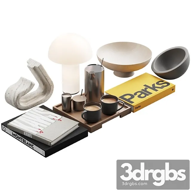 119 decorative set 032 american style neutral decor p01