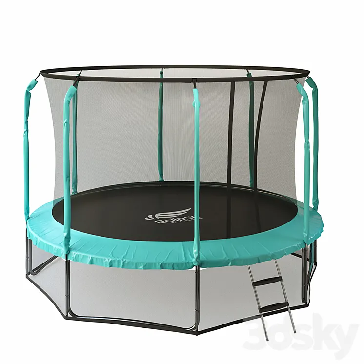 12 ft trampoline EclipseSpace 3DS Max
