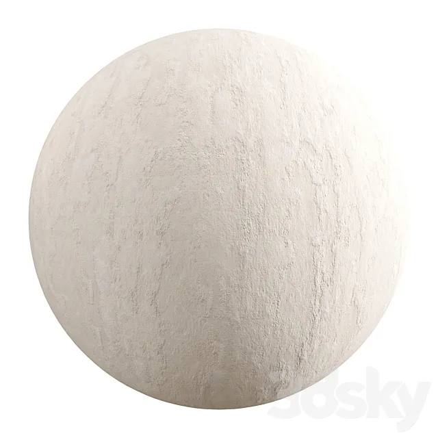 13 Plaster – Grande concrete White 3DS Max Model