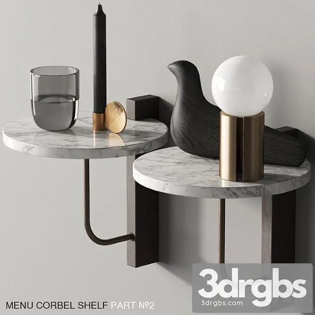 140 Menu Corbel Shelf by Kroyer Sets Lassen P02 3dsmax Download
