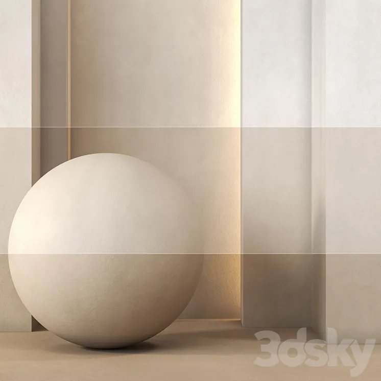 15 Decorative Plaster (15 Color) 4K Textures Seamless – Tileable 3DS Max