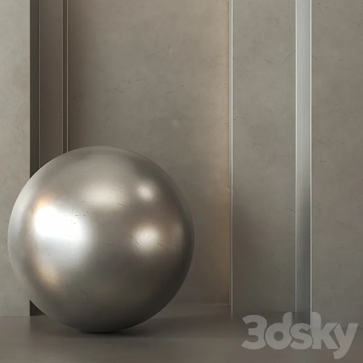 16 Million Color Metal Sheet Texture 4K – Seamless 3DS Max