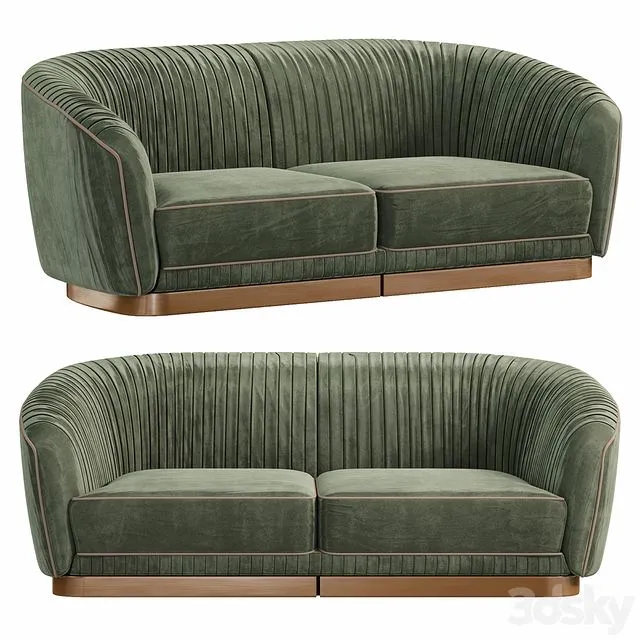 1750 SOFA Oro Patina Brillo by Tecninovainteriors 3dsMax Model