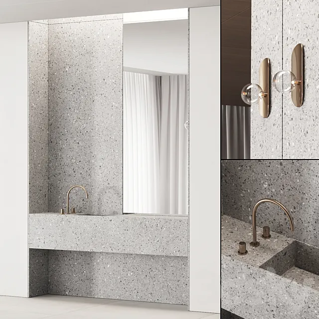 186 bathroom furniture 02 elegant minimal luxury 01 3DSMax File