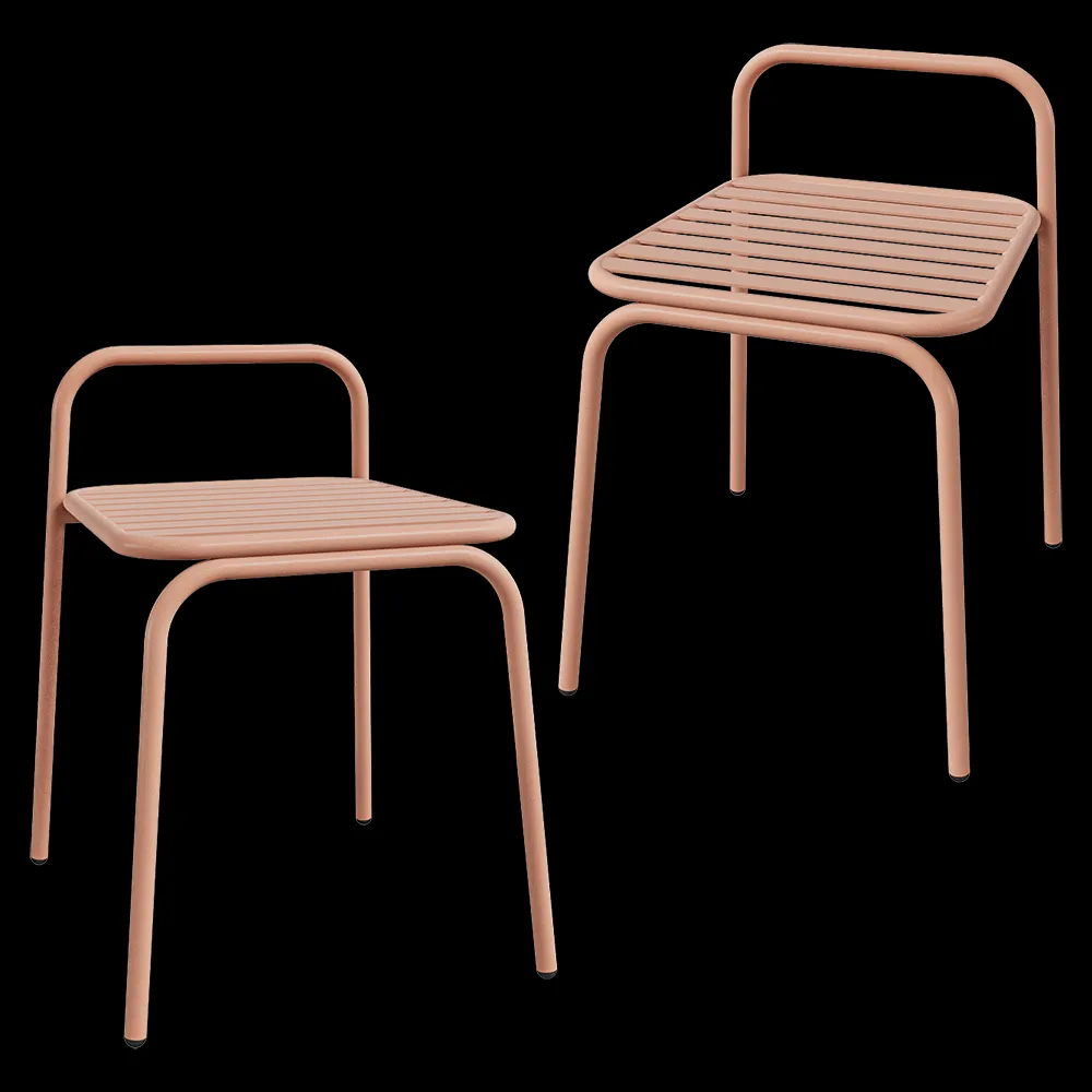 19.17.design – Low back chair Cur 3ds Max