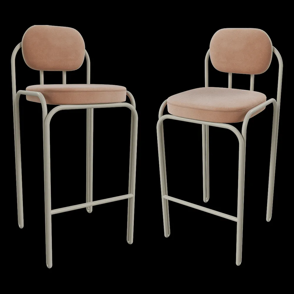 19.17.design – Semi-barstool Tyanuchka 3ds Max
