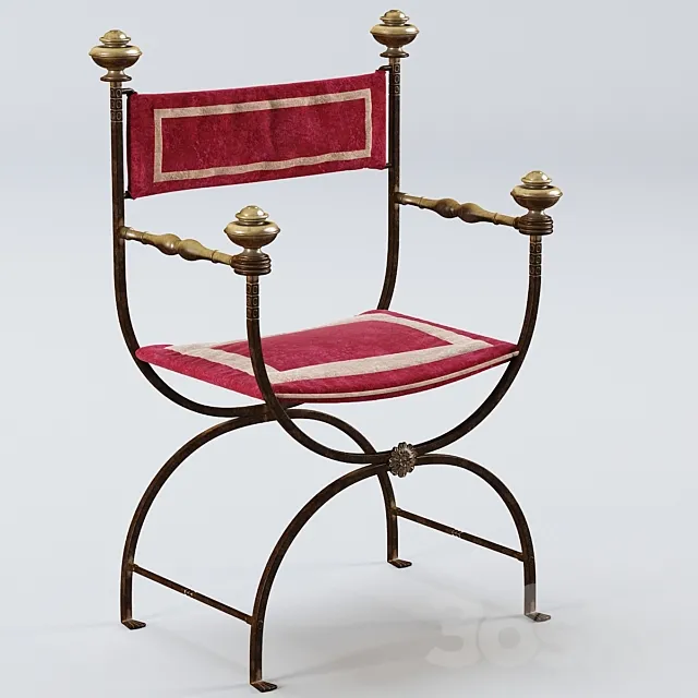 19 century chair 3ds Max