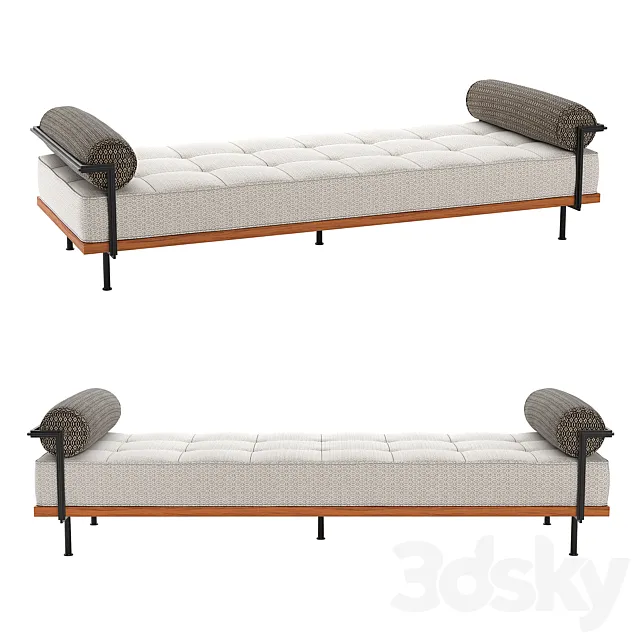 1st Dibs Bespoke Double Daybed P Tendercool 3DSMax File