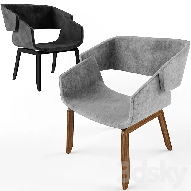 2 Chair CX 3DS Max Model