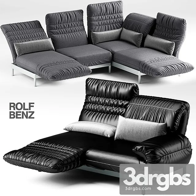 2 Sofa Rolf Benz Plura 3dsmax Download