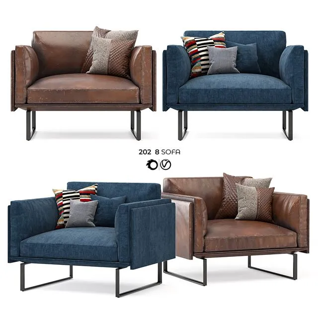 202 8 ARMCHAIR 3dsMax Model