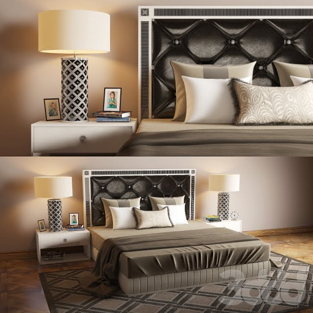 3DSKY MODELS – BED 3D MODELS – BED 1 – No.007