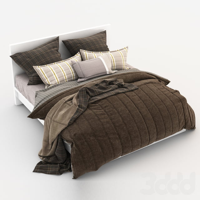 3DSKY MODELS – BED 3D MODELS – BED 1 – No.021 - thumbnail 0