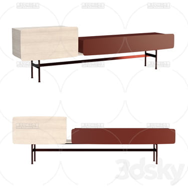 3DSKY MODELS – COFFEE TABLE – No.037