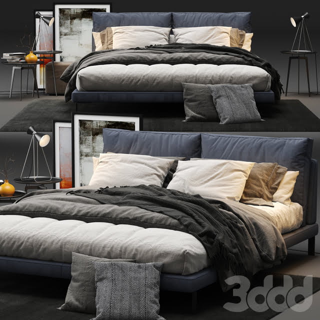 3DSKY MODELS – BED 3D MODELS – BED 1 – No.041