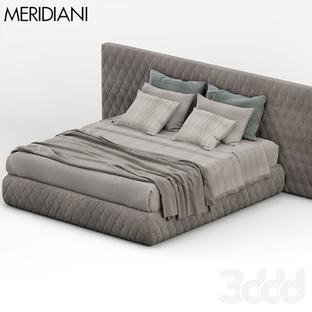 3DSKY MODELS – BED 3D MODELS – BED 1 – No.068 - thumbnail 0