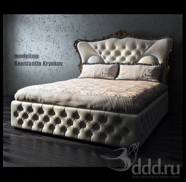 3DSKY MODELS – BED 3D MODELS – BED 1 – No.070