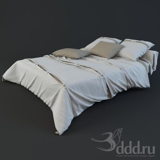 3DSKY MODELS – BED 3D MODELS – BED 1 – No.071