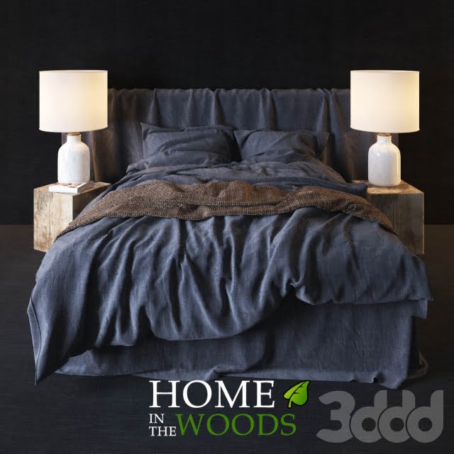 3DSKY MODELS – BED 3D MODELS – BED 1 – No.084 - thumbnail 0