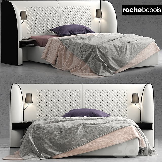 3DSKY MODELS – BED 3D MODELS – BED 1 – No.085 - thumbnail 0
