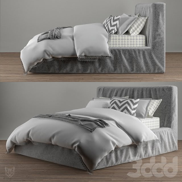 3DSKY MODELS – BED 3D MODELS – BED 1 – No.096