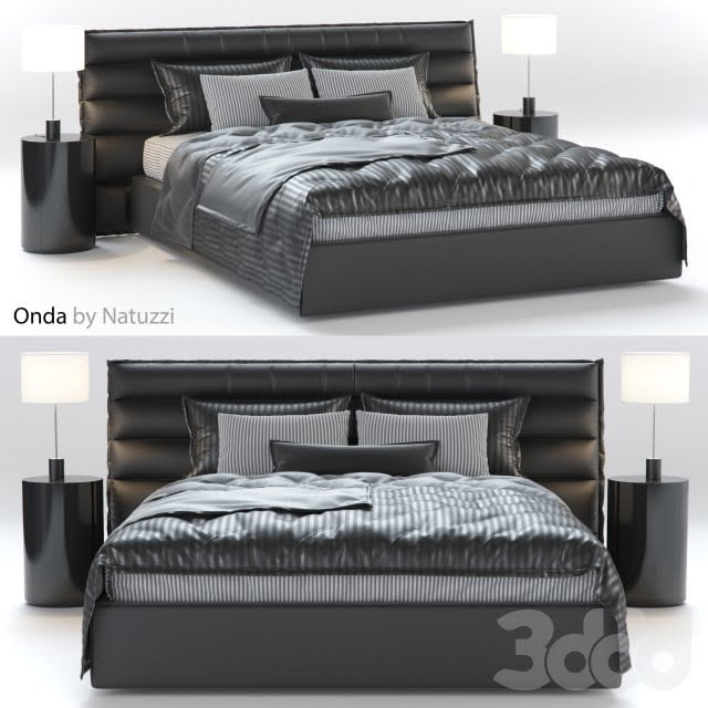 3DSKY MODELS – BED 3D MODELS – BED 1 – No.099 - thumbnail 0